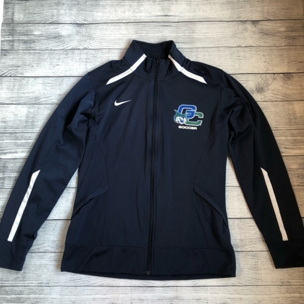 Nike Team Full Zip Jacket in Navy Medium